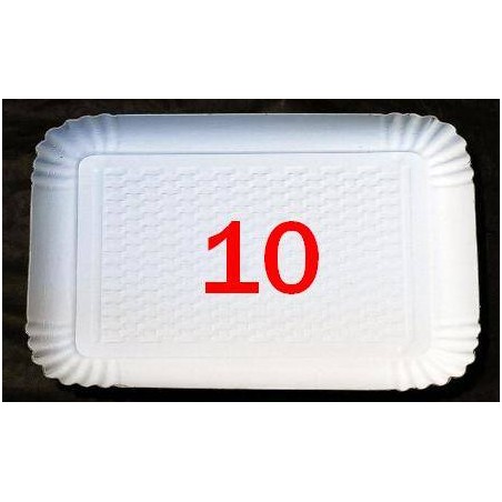 VASSOIO CARTONE BIANCO N°10 52x36 2 PEZZI