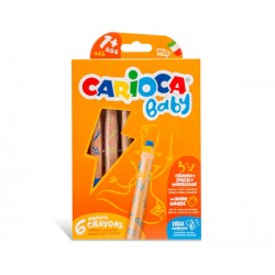 CRAYON CARIOCA BABY +2 6pz