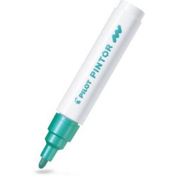 PINTOR MARKER PILOT METAL M VERDE