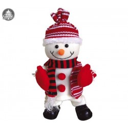 PUPAZZO DI NEVE CHE BALLA CON MUSICA E SUONO 30cm