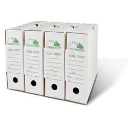 PORTA DOCUMENTI CARTONE 33x42x8 BIANCO