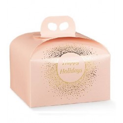 SCATOLA PANETTONE 24,5x24,5x13cm SPOT CIPRIA