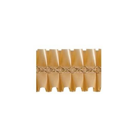 NASTRO GIROTORTA PVC ORO FLOREAL 15mt