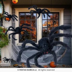 RAGNO NERO PELOSO 150cm
