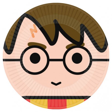 PIATTI HARRY POTTER 23cm 8pz