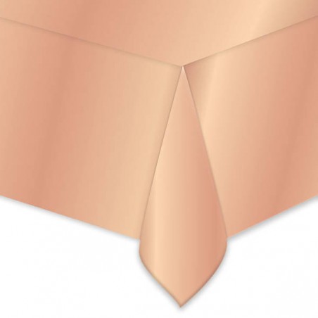 TOVAGLIA PVC 137x274cm ROSE GOLD METAL