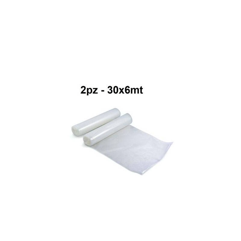 BUSTE SOTTOVUOTO GOFFRATE V9 rotolo 30x6mt 2pezzi