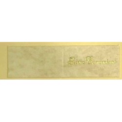 BIGLIETTI BOMBONIERA PRIMA COMUNIONE BEIGE 20pz 200