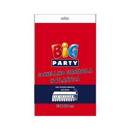 GONNA TAVOLO ROSSA TABLESKIRT 73x426cm