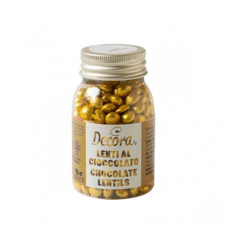 MINI LENTI CIOCCOLATO AL LATTE ORO 80gr
