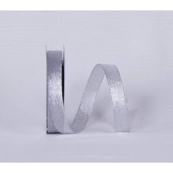 NASTRO RASETTO O/A mm10x25mt COL.101 ARGENTO