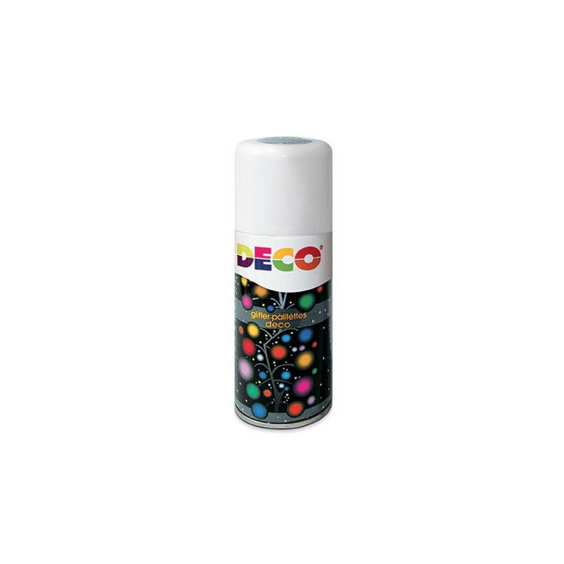 GLITTER SPRAY ARGENTO MULTICOLOR 150ml CWR