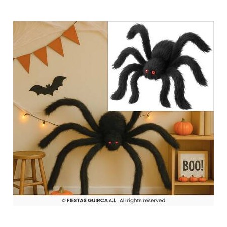 RAGNO PELOSO NERO 125cm