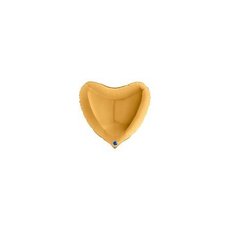 PALLONE MYLAR CUORE 36 91cm ORO