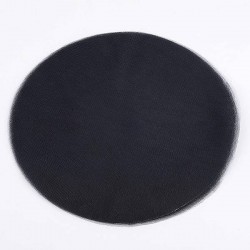 DISCHI TULLE FILE' ø23cm TONDI COLOR NERO 50pz