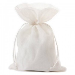 SACCHETTO DELICE 9x12cm BIANCO LATTE 10pz