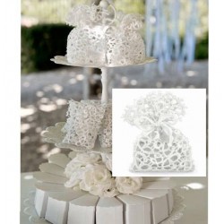 SACCHETTO MACRAME' 7,5x11cm 12pz