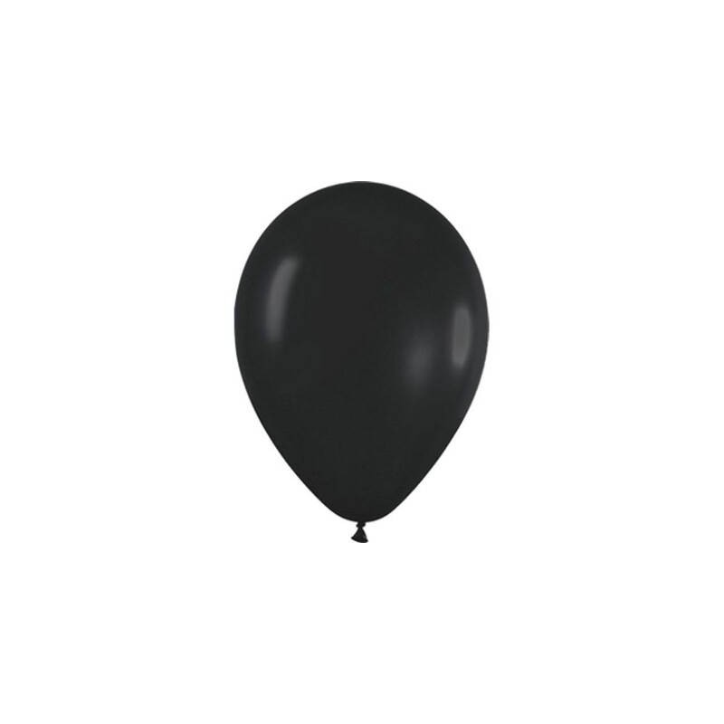 PALLONCINI LATTICE 5 15cm NERO 50pz