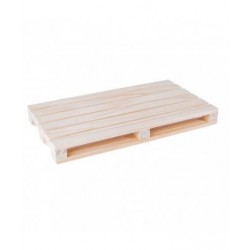 MINI PALLET LEGNO 40x15,2x3,5cm