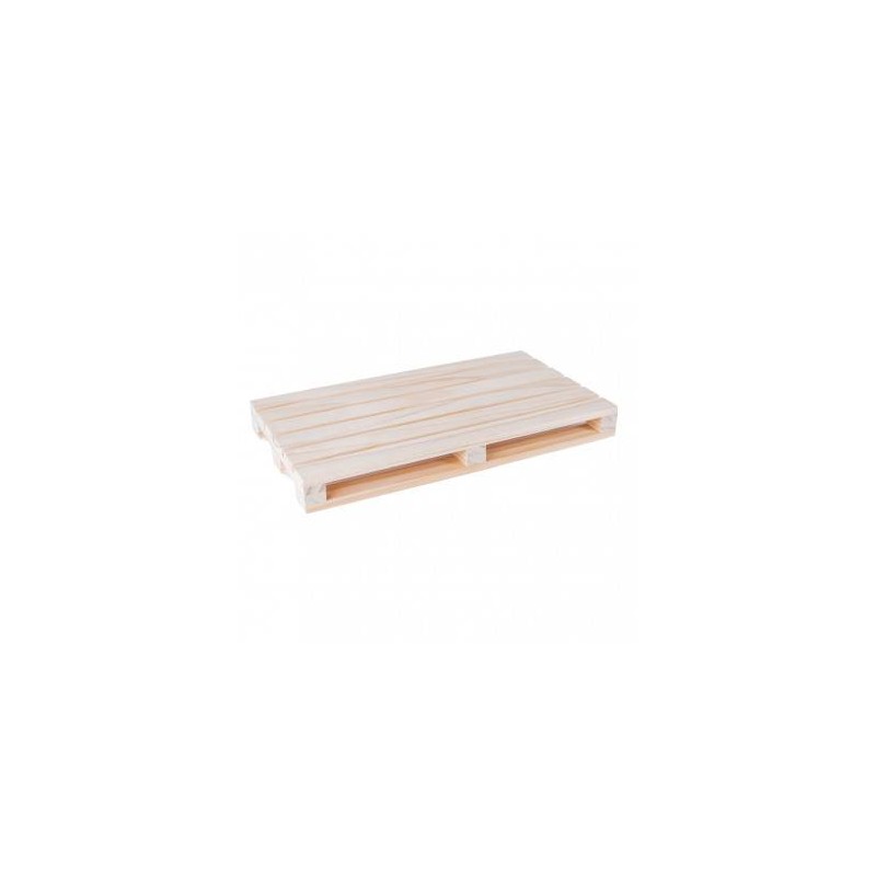 MINI PALLET LEGNO 40x15,2x3,5cm