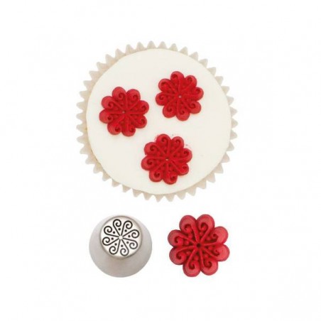 BECCUCCIO INOX DECORA MERINGA SWIRL