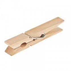 MOLLETTE LEGNO NATURAL h2.5cm 50pz
