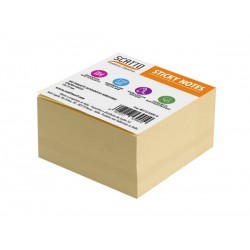POST-IT MEMOTAK CUBO 75x75mm 400FG GIALLO
