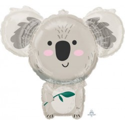 PALLONE MYLAR S/SHAPE KOALA BEAR 71x63cm