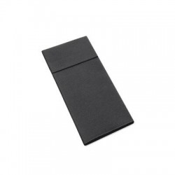 TOVAGLIOLI AIRLAID PLUS 40x32 TASCA NERO 50pz
