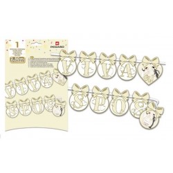 KIT FESTONE W GLI SPOSI 2,50mt