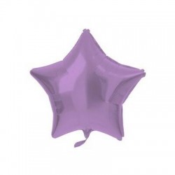 PALLONE MYLAR STELLA 19 48cm MATTE LILLA