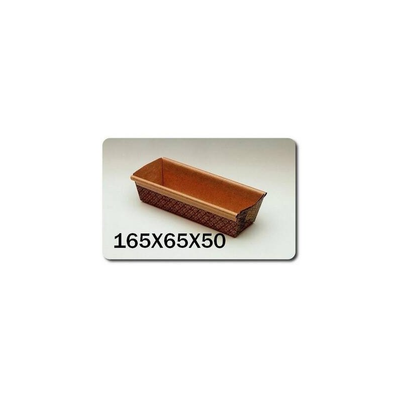 FORMA COTTURA PLUMCAKE 165x65x50mm 50pz 516565/LP