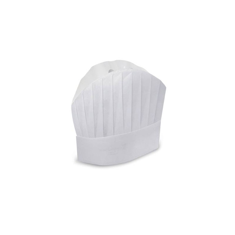 CAPPELLO GRAND CHEF 23cm CARTA BIANCA CRESPATA 20pz
