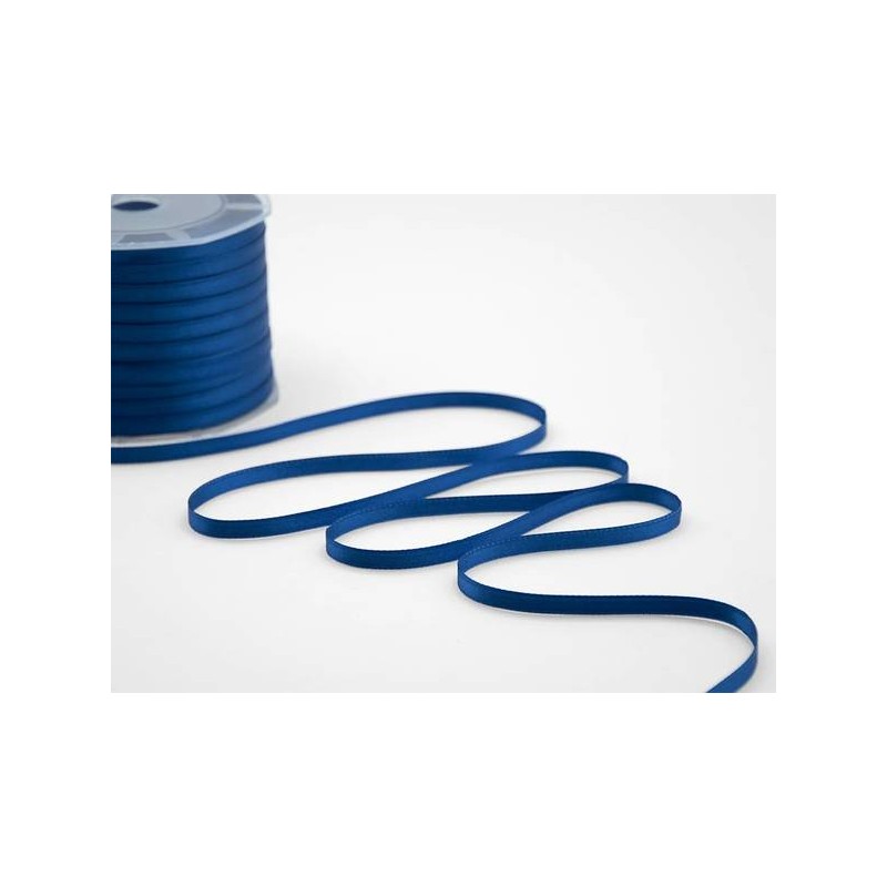 NASTRO DOPPIO RASO mm6x100mt COL.655 BLU ARDESIA