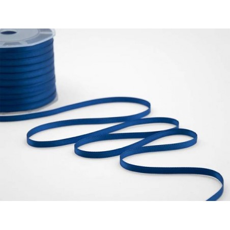 NASTRO DOPPIO RASO mm6x100mt COL.655 BLU ARDESIA