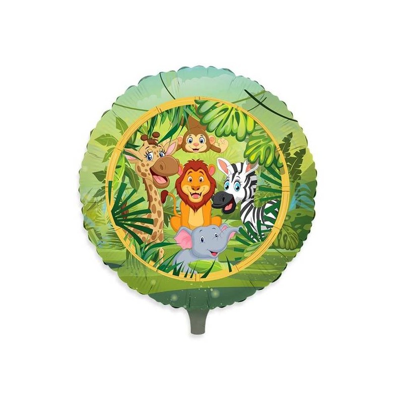 PALLONE MYLAR GIUNGLA 45cm