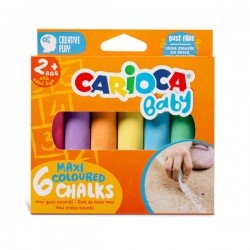 CARIOCA MAXI GESSI BABY 6pz 8pz