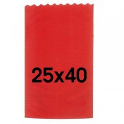 BUSTA REGALO TNT 25x40 12-ROSSO