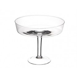 ALZATA VETRO H.20cm ø24,5cm 14-763B