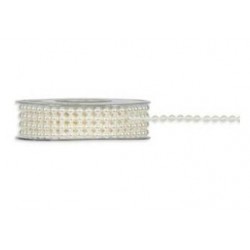 NASTRO PERLE mm6x5mt CREAM