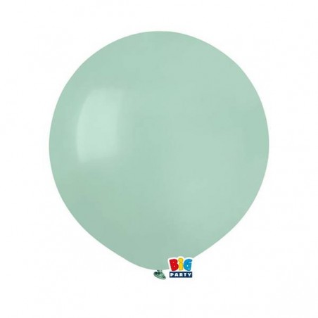 PALLONCINI LATTICE 19'' 48cm ACQUA MARINA 25pz