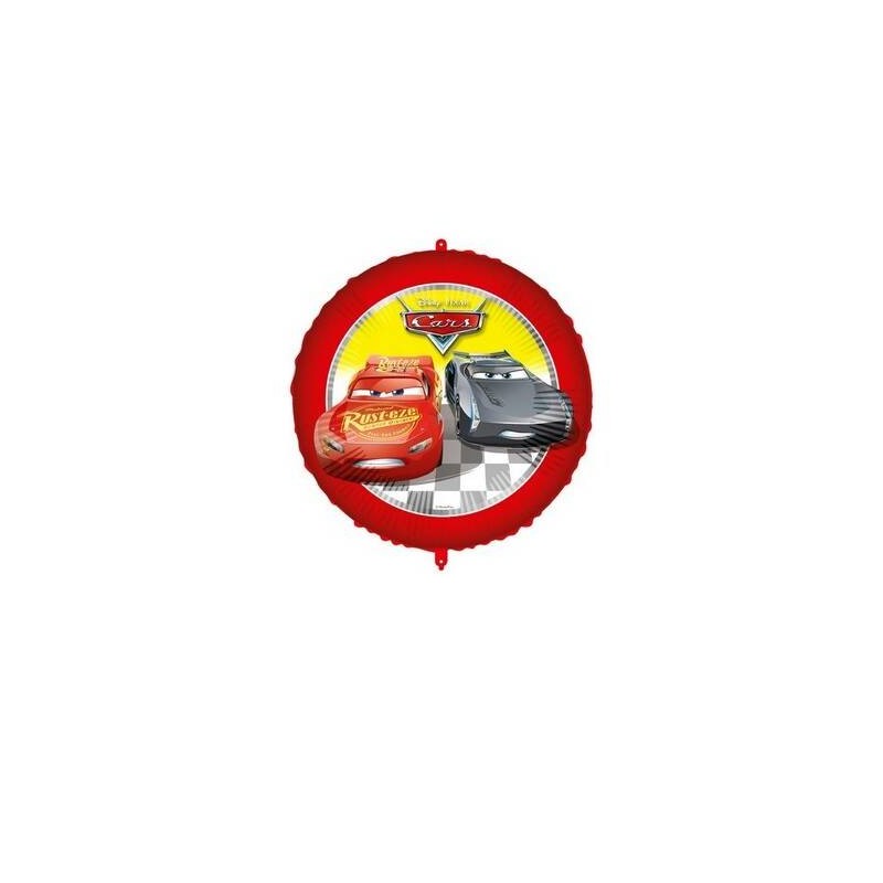 PALLONE MYLAR TONDO 18 45cm CARS