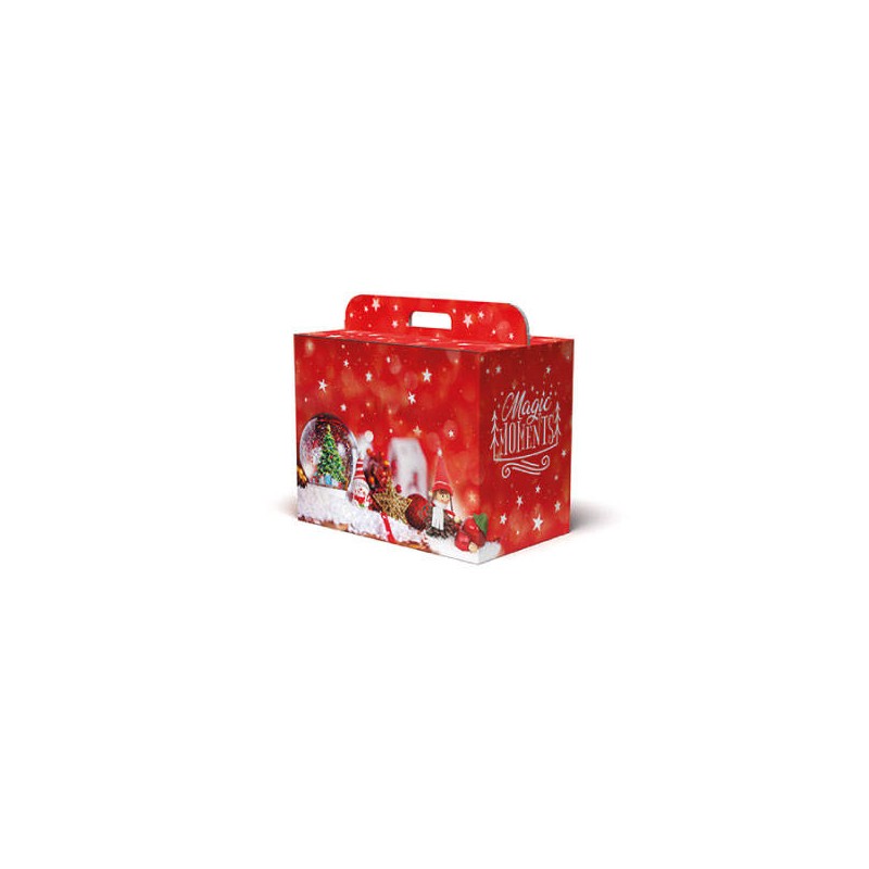 SCATOLA REGALO C/MANIGLIA LINEA 400 43x26x34cm MAGIC MOMENT
