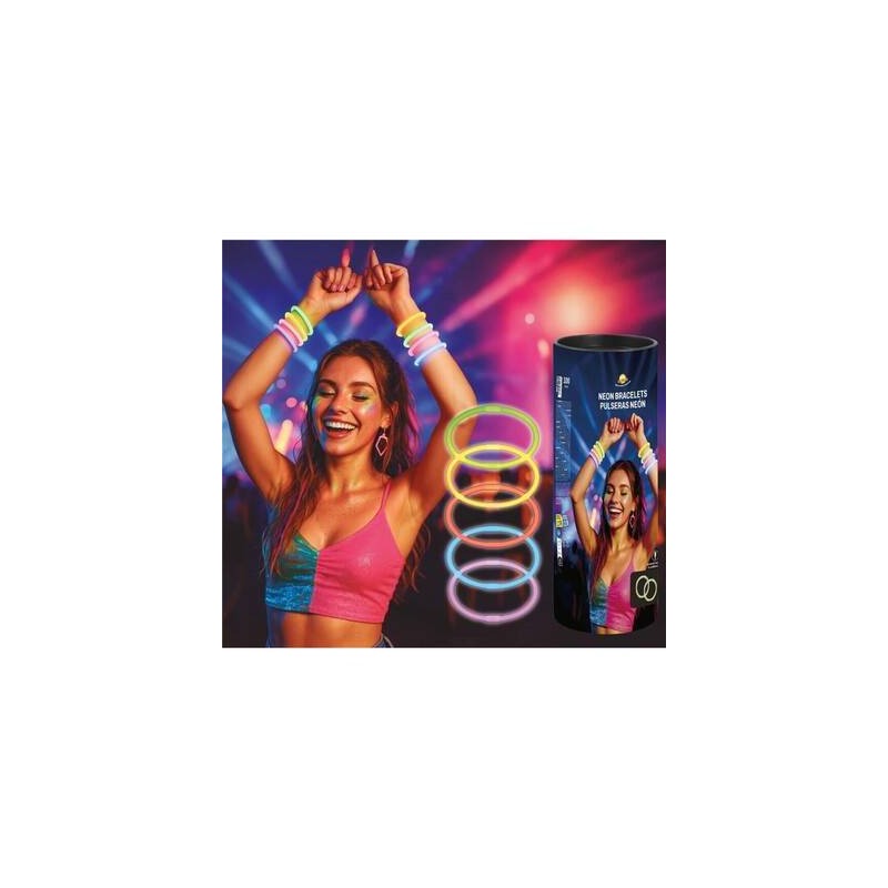BRACCIALETTI GLOW 100pz