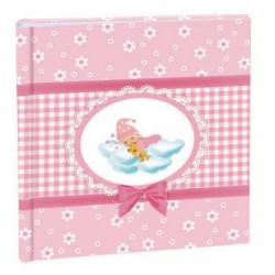 ALBUM FOTO NASCITA 20PAG. PERGAMENA C/VELINA 17231