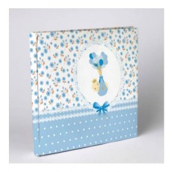 ALBUM FOTO NASCITA 20PAG. PERGAMENA C/VELINA 17236