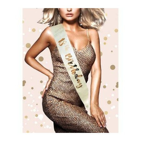 FASCIA 18ANNI ROSE GOLD