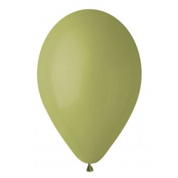 PALLONCINI LATTICE MEDIUM 10 26cm 100pz VERDE OLIVA