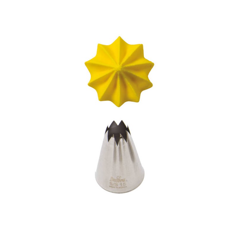 BECCUCCIO INOX DECORA N°15 STELLA