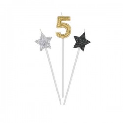 CANDELINE PICKS PRESTIGE 3pz 16cm N°5